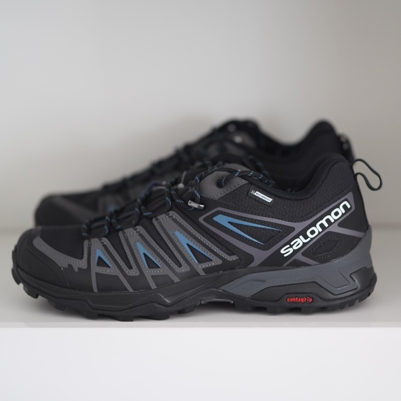 Salomon X Ultra Pioneer CSWP Hiking Shoe Mens Black Waterproof Breathable